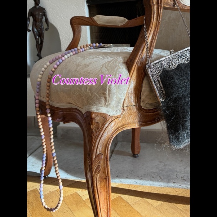 Handgefertigte Handykette Countess Violet von mariblume
